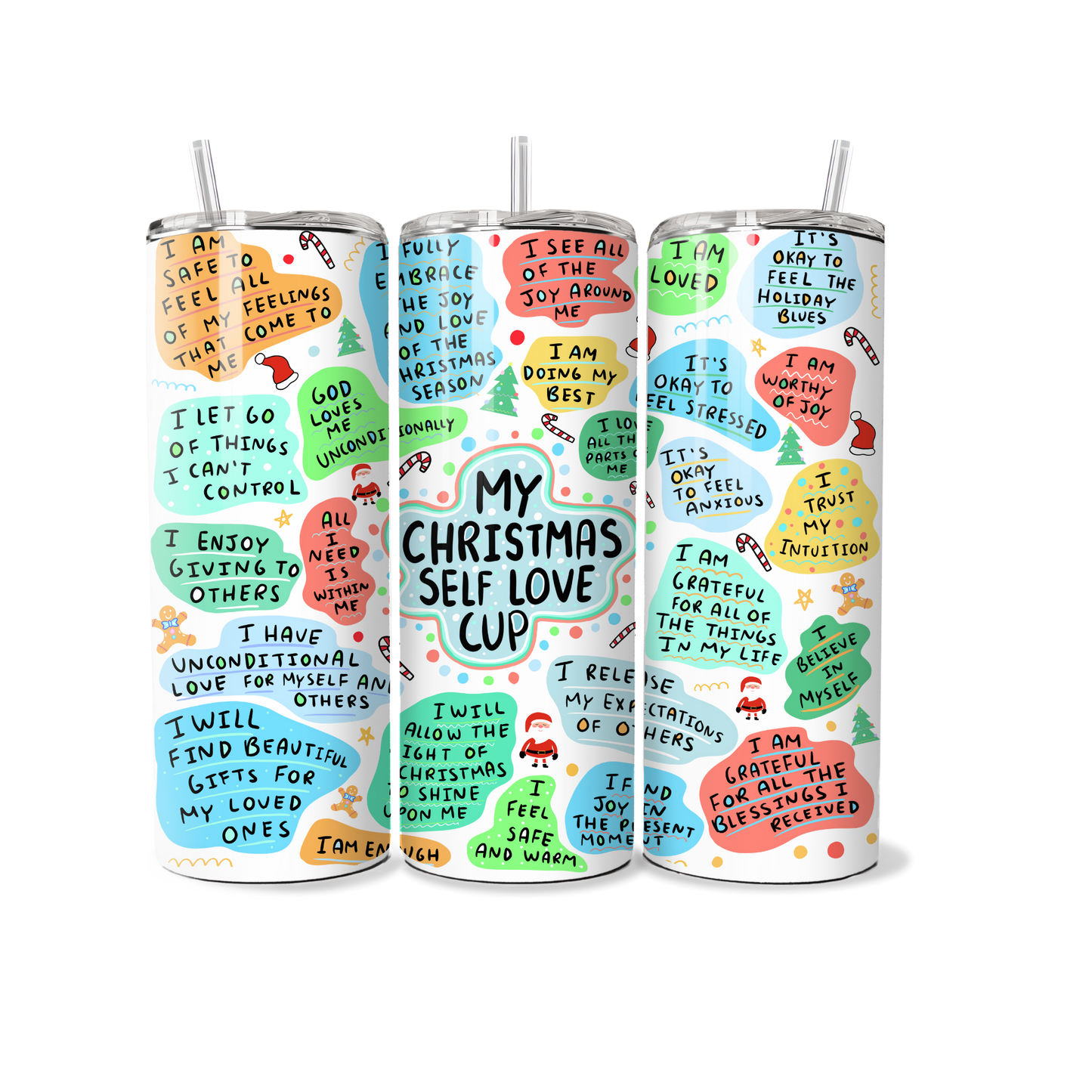 Affirmationen - Weihnachten - Tumbler