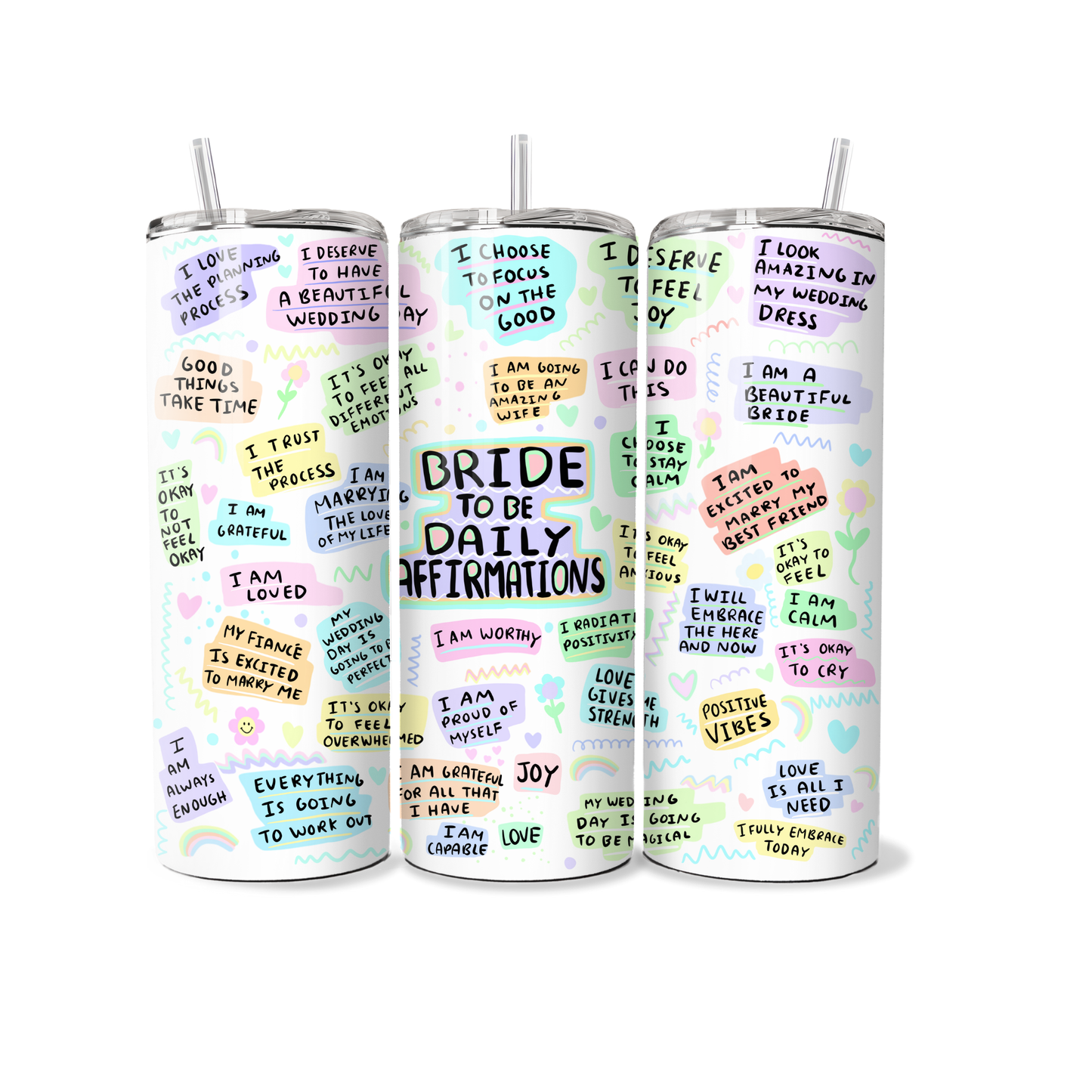 Affirmations - Bruid/Bride - Tumbler