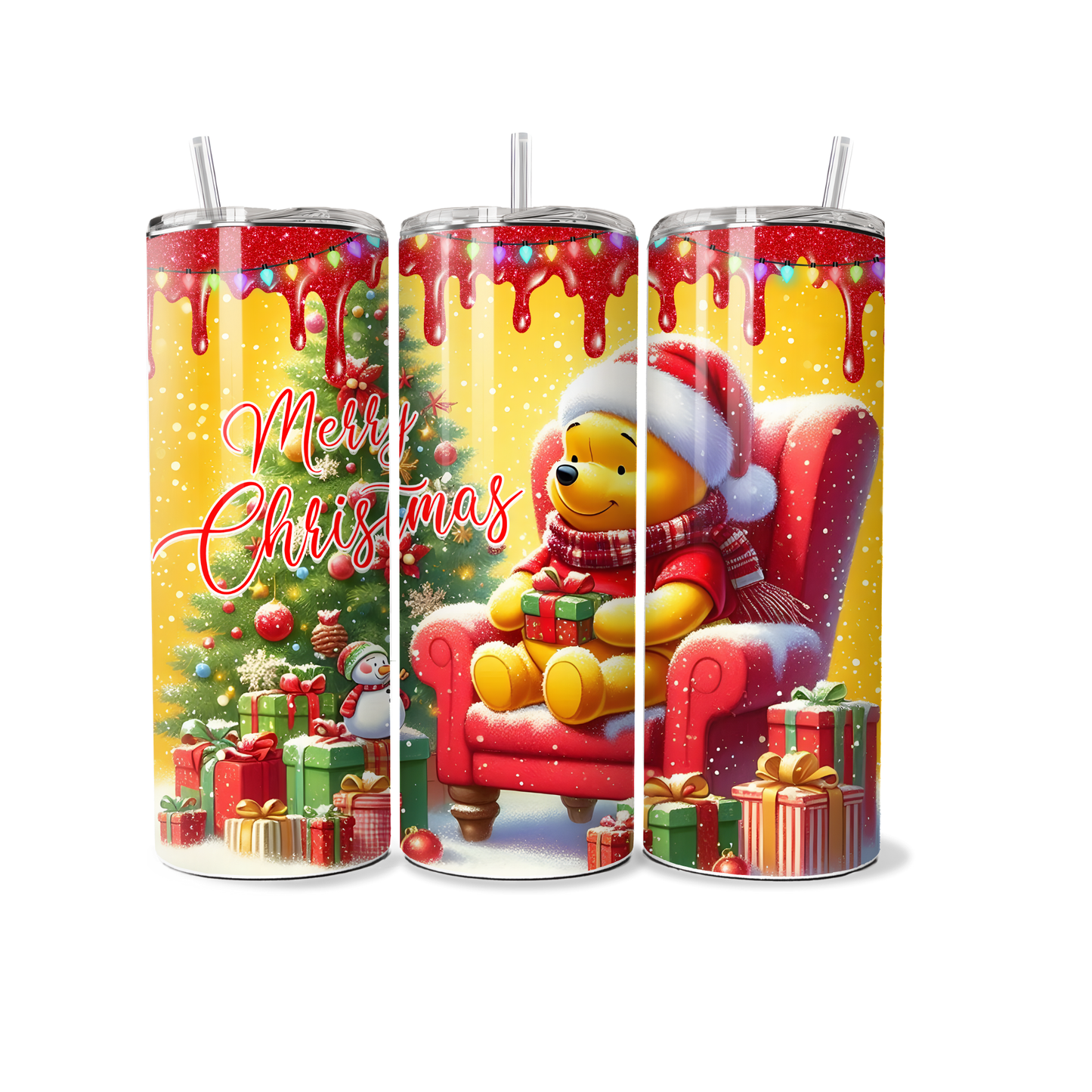 Pooh Beer - Kerst - Tumbler