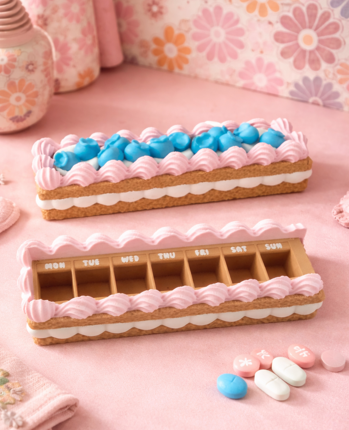 3D Geprint Pillen Doosje