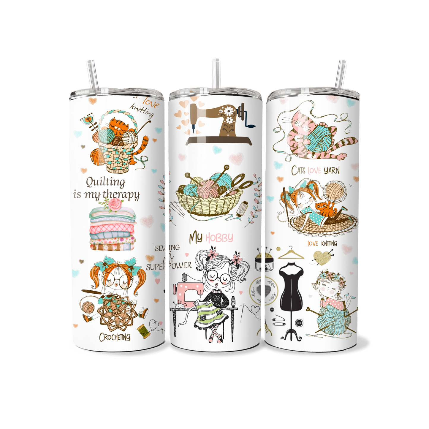 Hobby - Nähen - Tumbler
