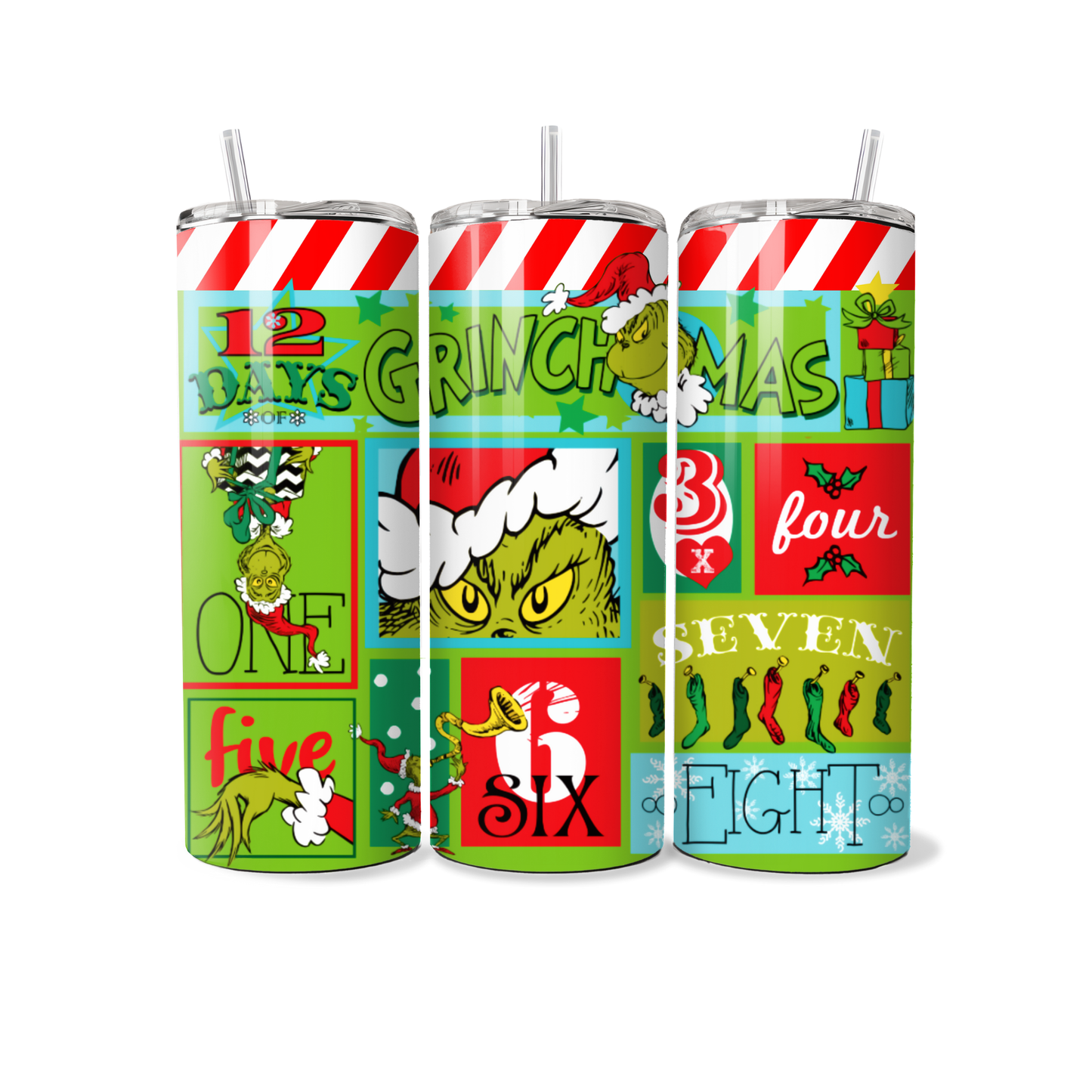 12 days of Grinchmas Kerst - Tumbler
