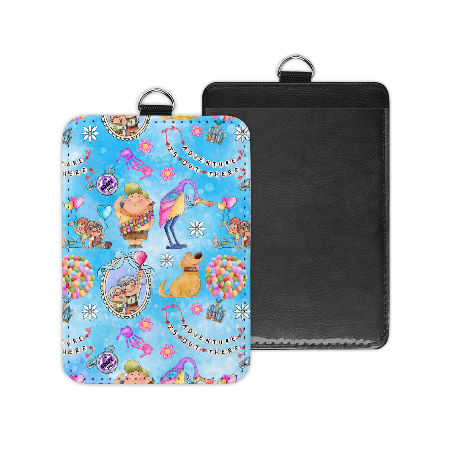 Badge Holder / ID Kaarthouder – Inclusief Keycord Carl en Ellie