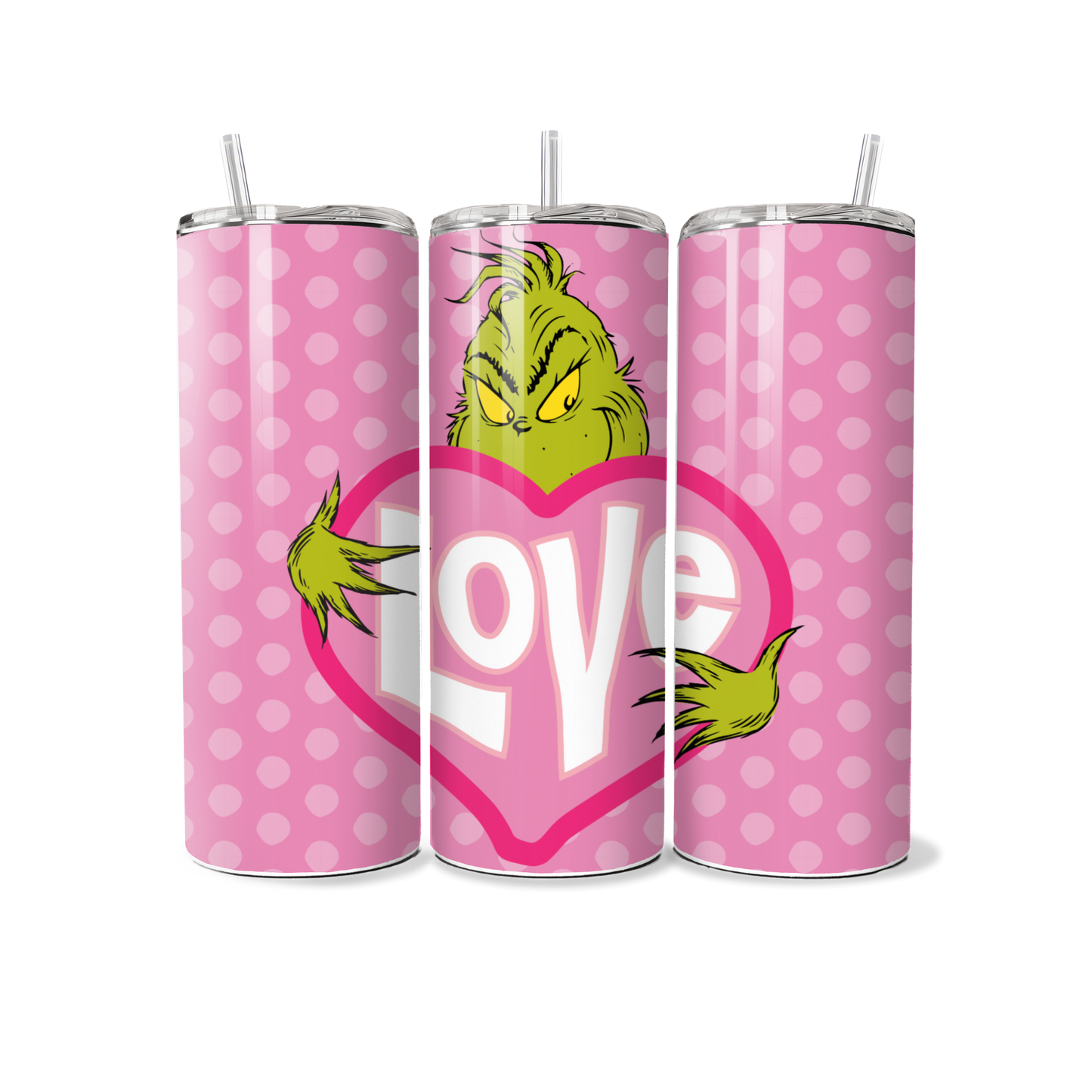 Grinch love Kerst - Tumbler