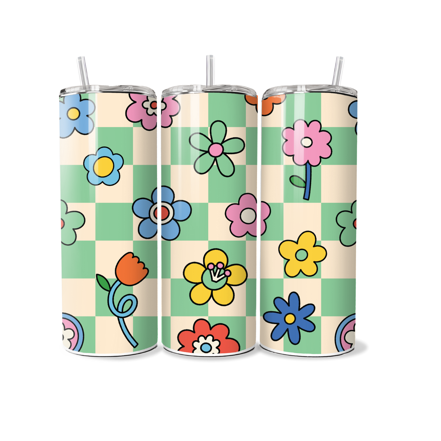 Flowers - Tumbler
