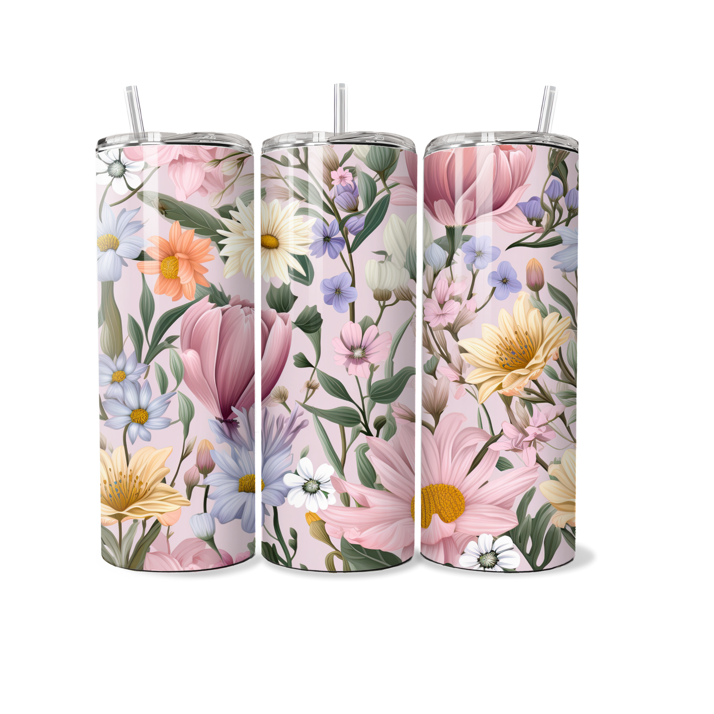 Flowers - Tumbler