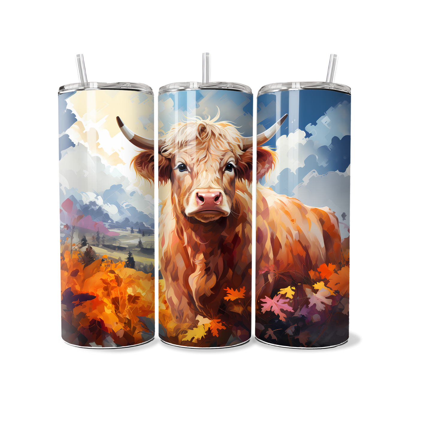 Animals - Scottish Highlander - Tumbler