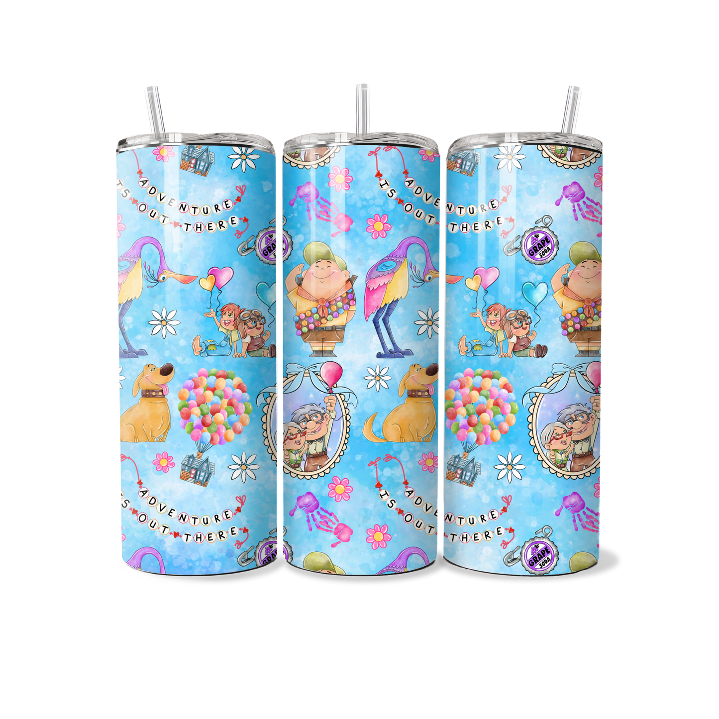 Carl en Ellie - Tumbler