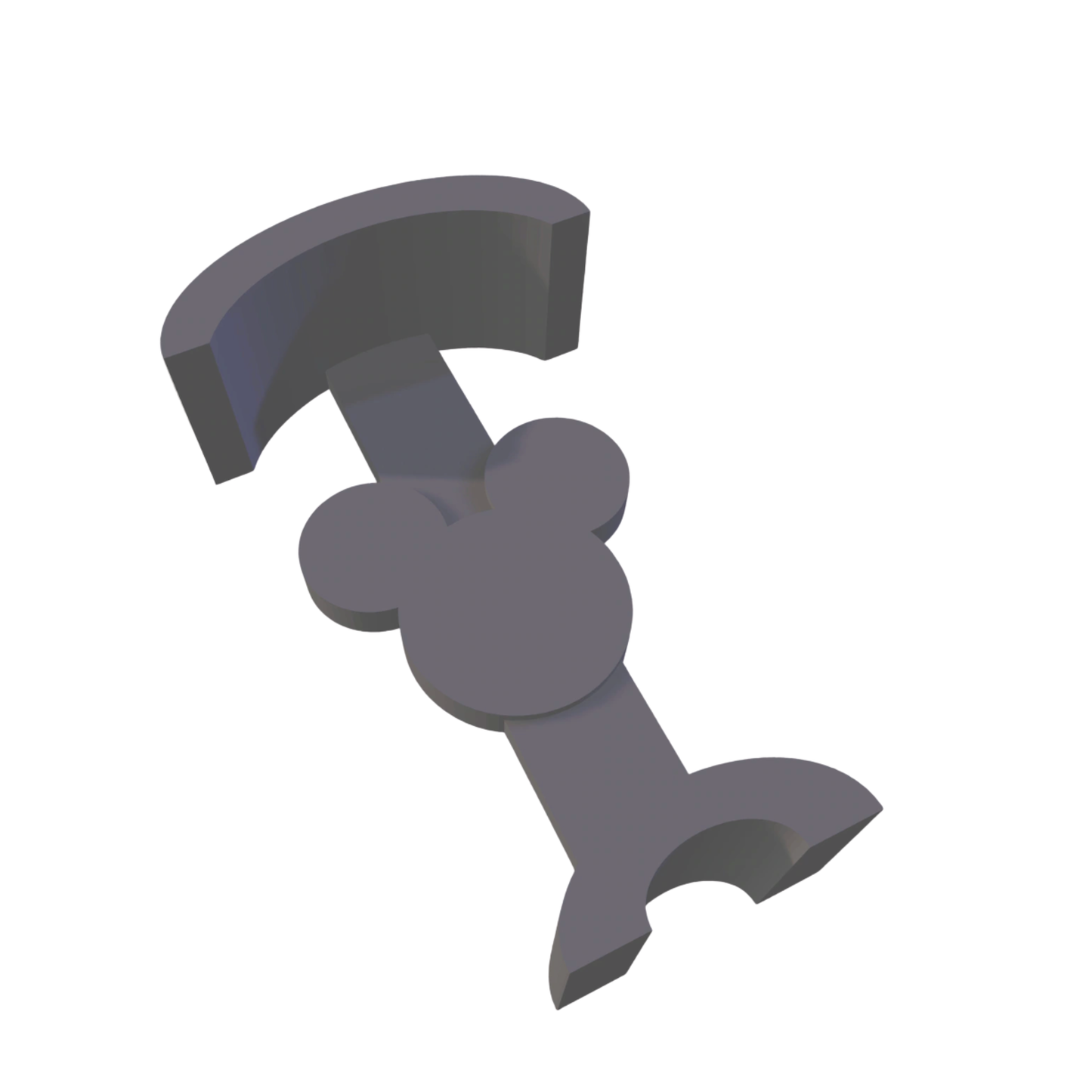 Muurhaak voor Loungefly tas en oren Mickey