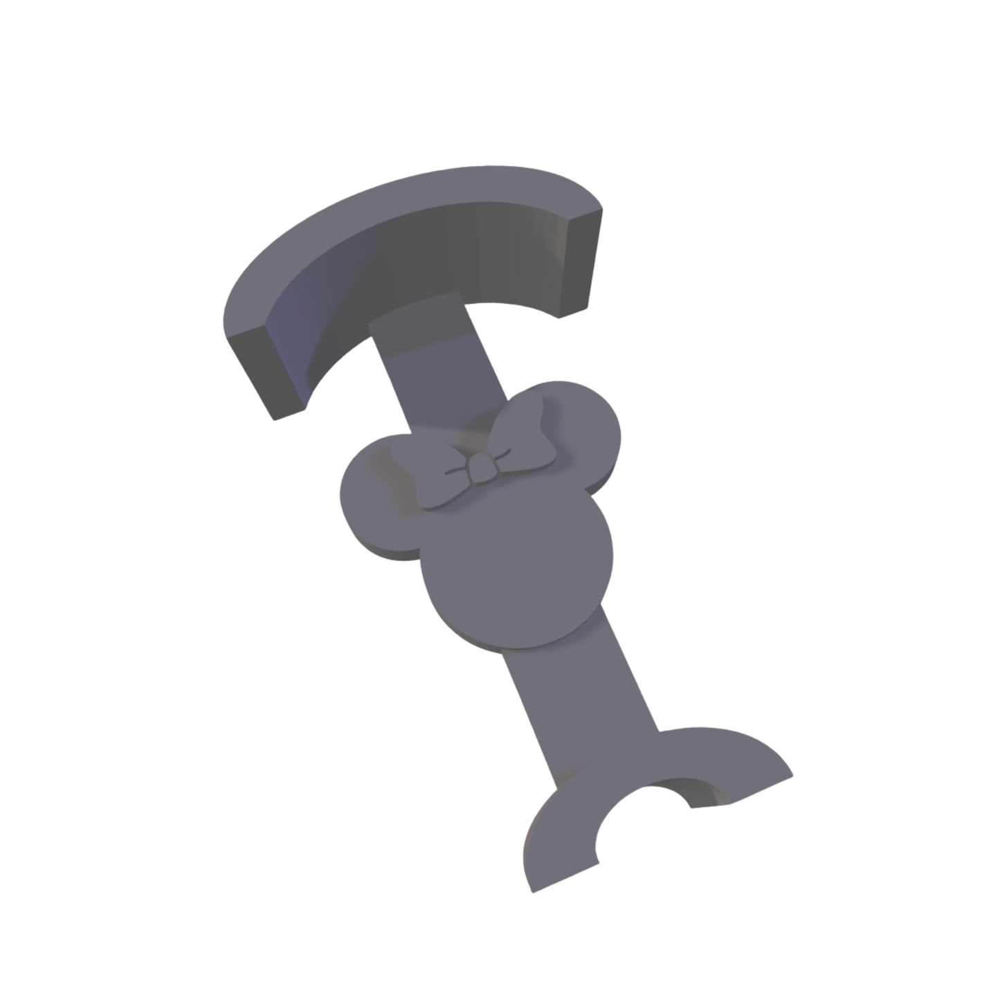 Muurhaak voor Loungefly tas en oren Minnie