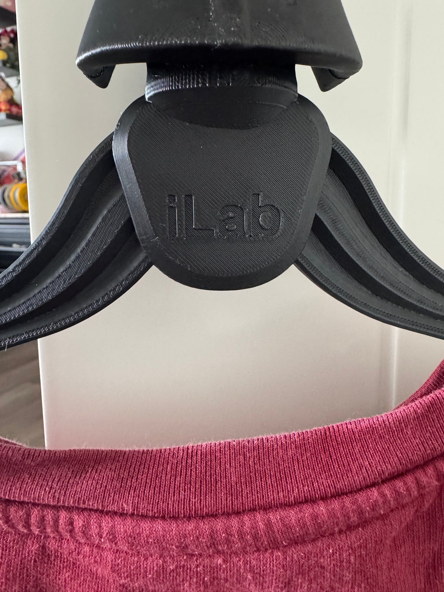 3D Geprinte Kledinghanger – Darth Vader Design