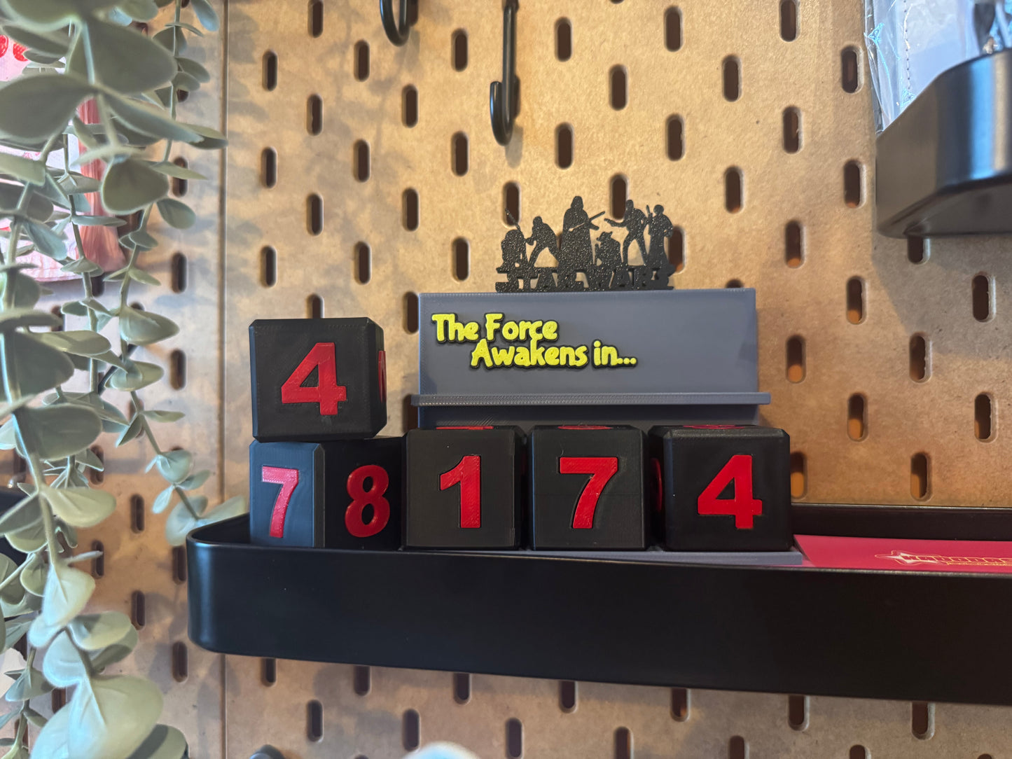 Star Wars-inspired Countdown – 3D-geprinte aftelkalender voor Disney-reizen