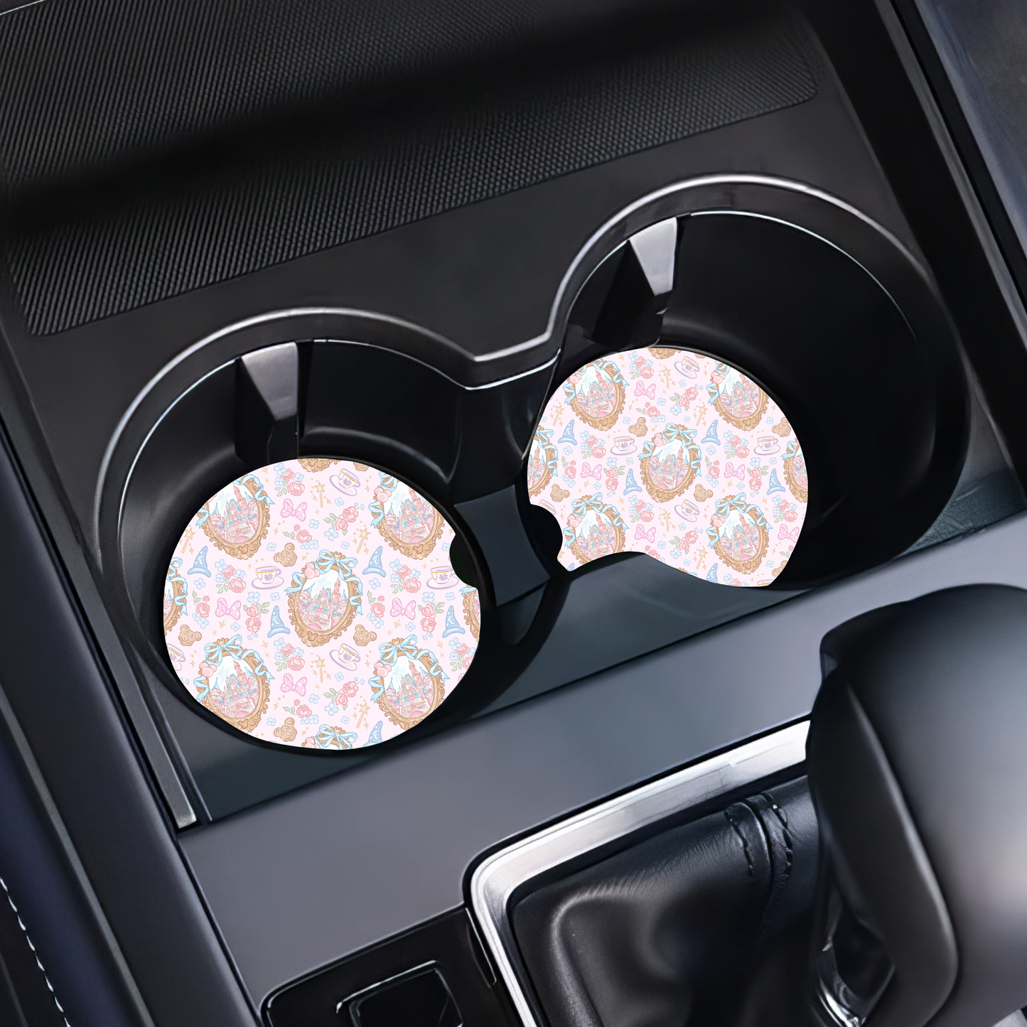 Car Coasters Magical Castle (Set van 2)