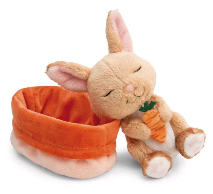 Nici Sleeping Pets Konijn met wortel