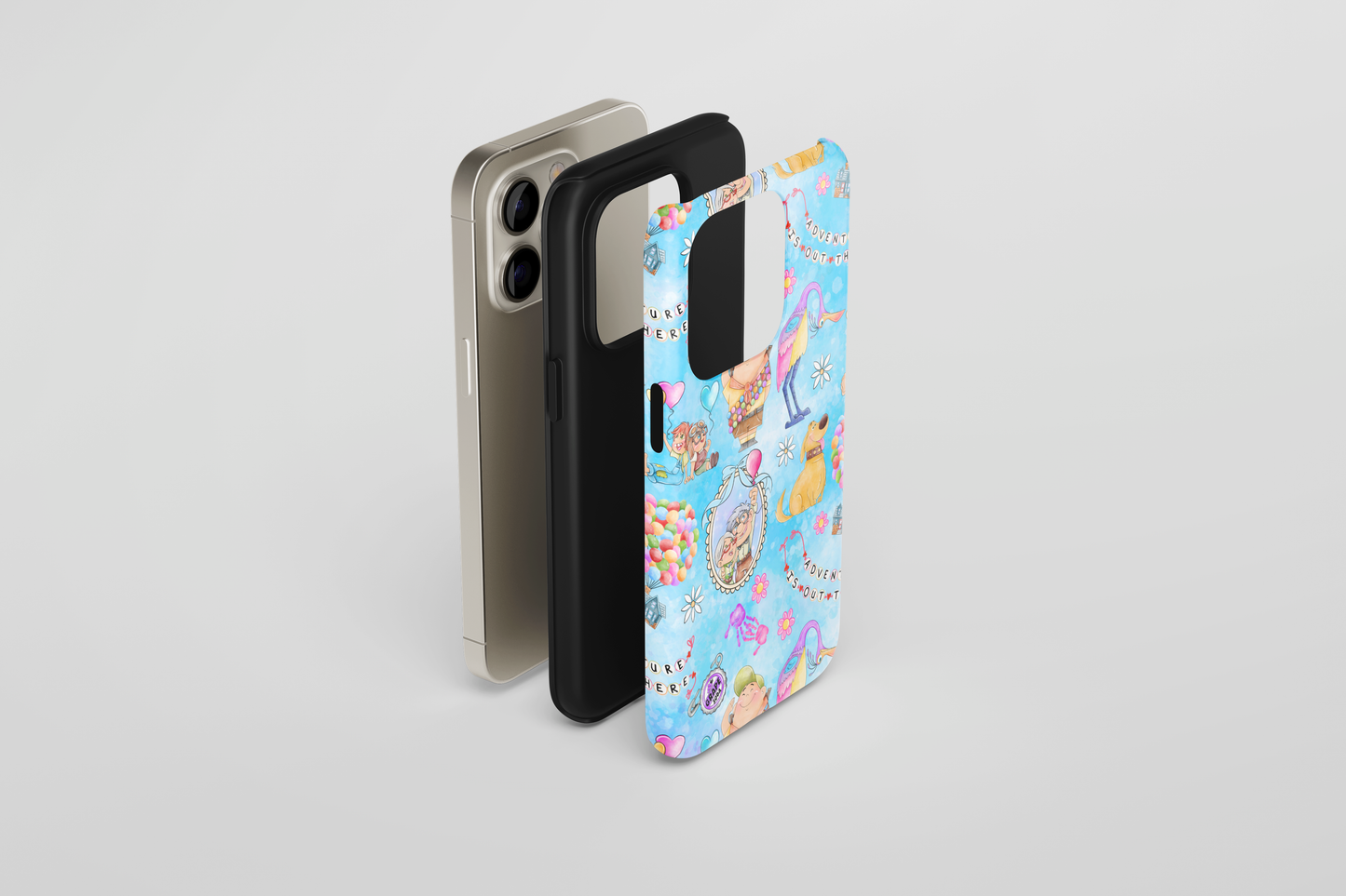 Telefoonhoesje Carl en Ellie