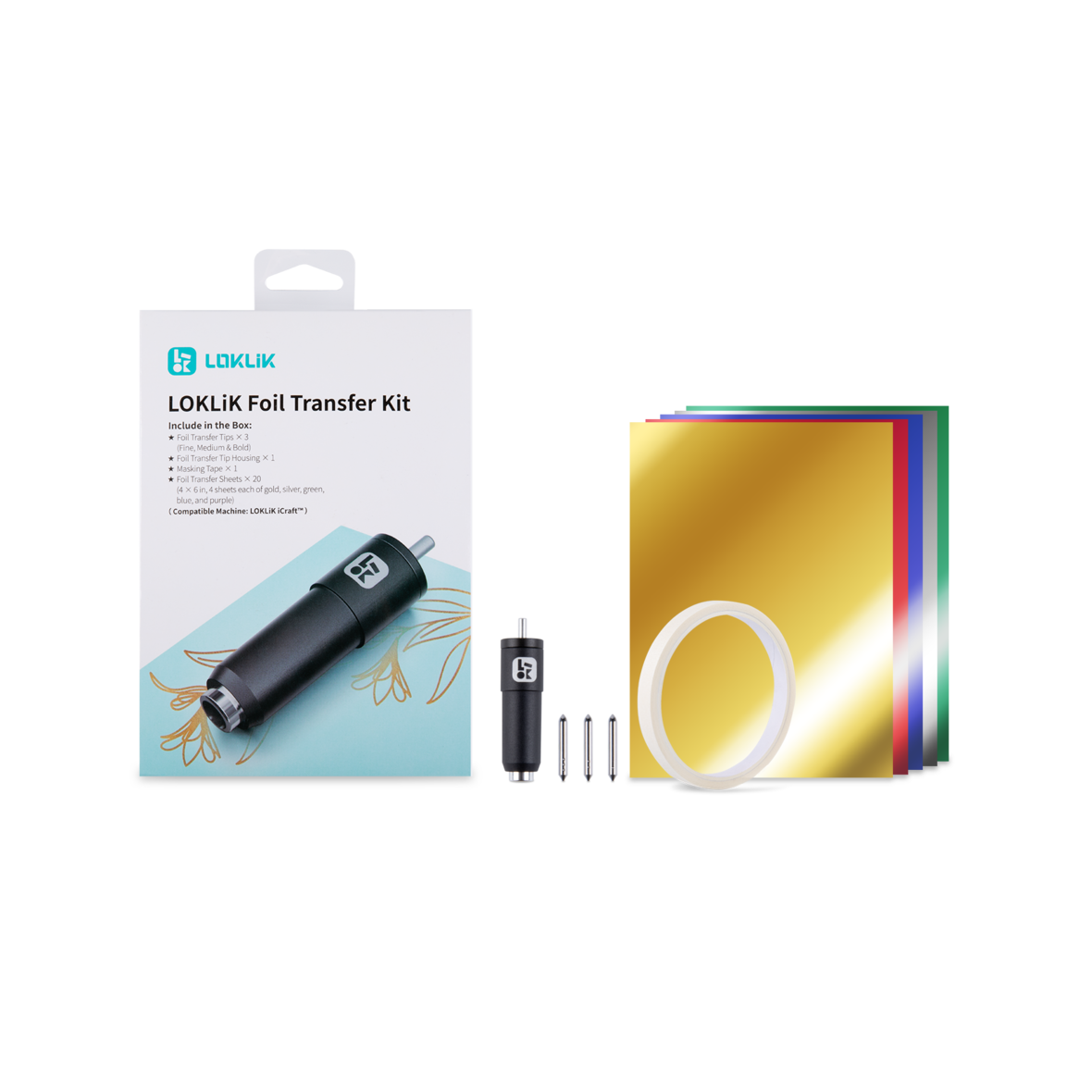 LOKLiK iCraft™ Folie Transfer Kit