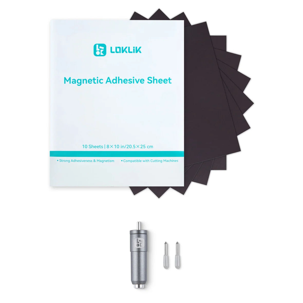 LOKLiK magneetvel 0,5 mm - 10 st.
