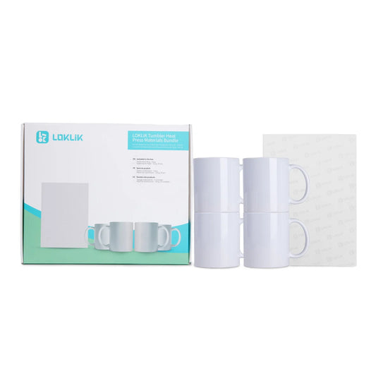 LOKLiK Starter Kit for Auto Tumbler Heat Press