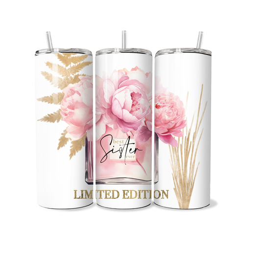 Best Sister - Flower - Tumbler