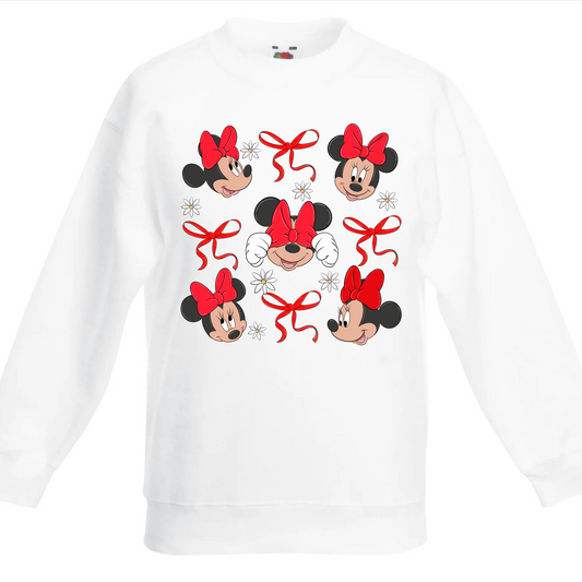 Cute Mouse Coquette - Kids Sweater