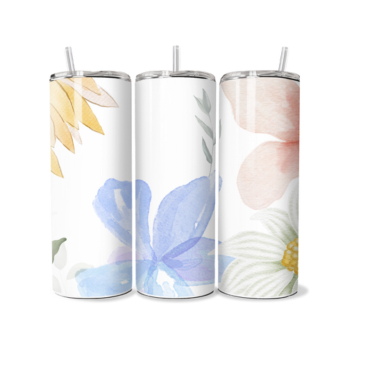 Flowers - Tumbler