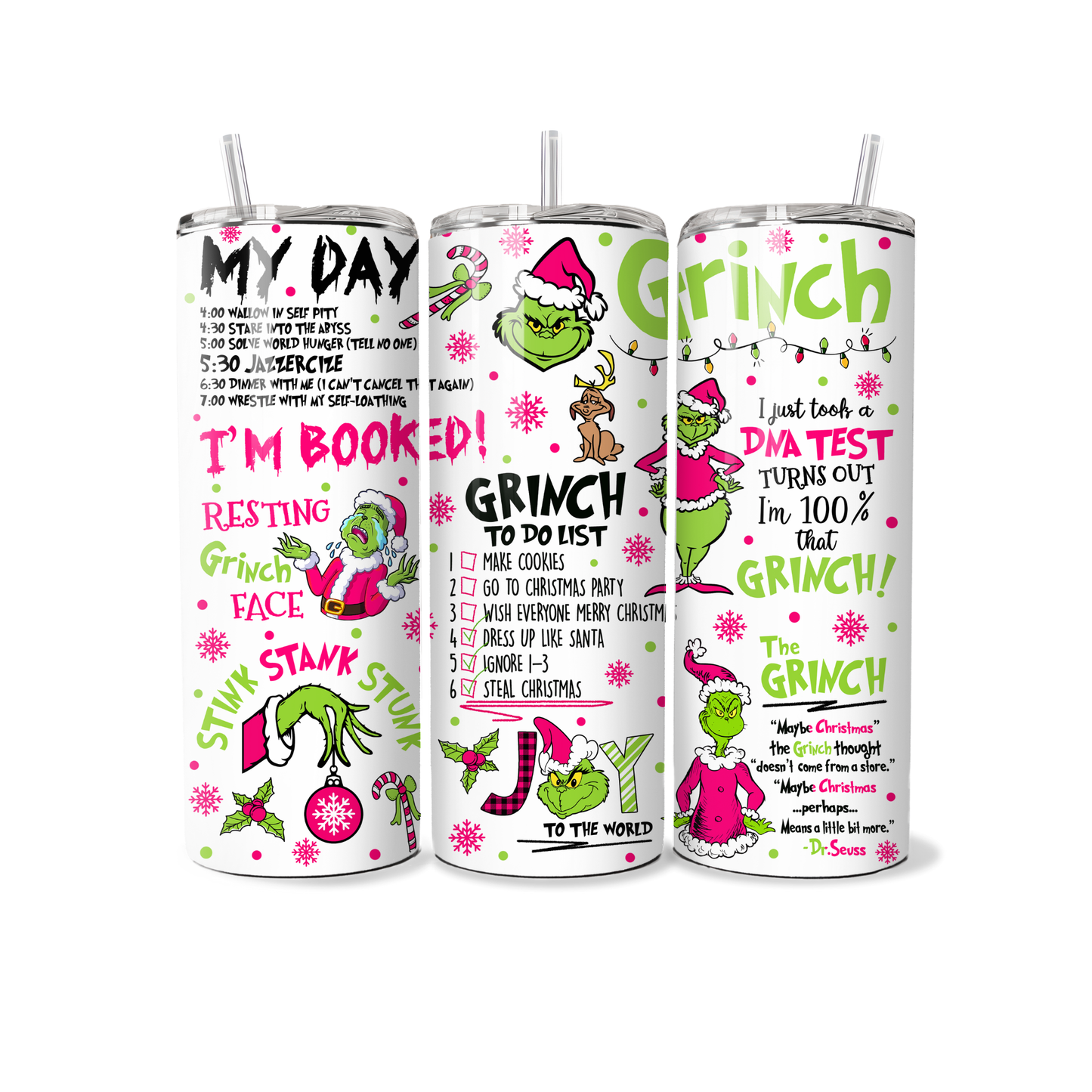 Grinch Christmas - Tumbler