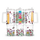 40oz tumbler met handvat - Leraar Juf/Meester