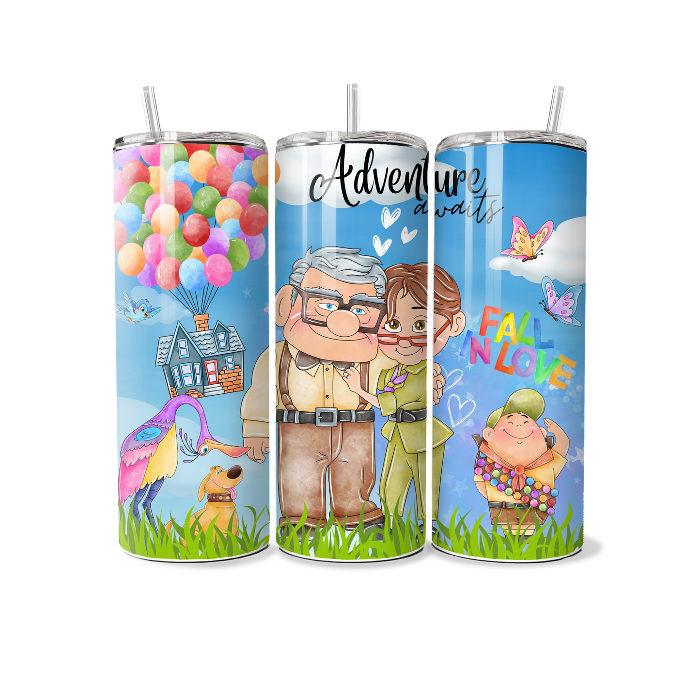 Carl en Ellie - Up! - Tumbler