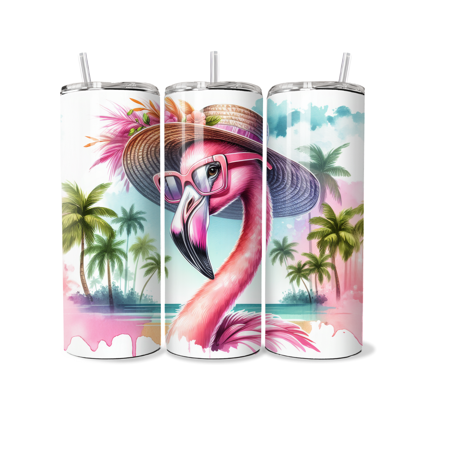 Dieren - Flamingo - Tumbler