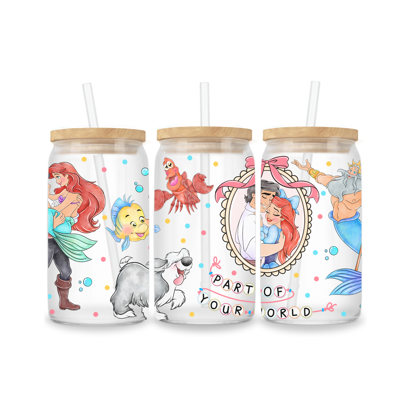 Glastrinkbecher - Alpaka