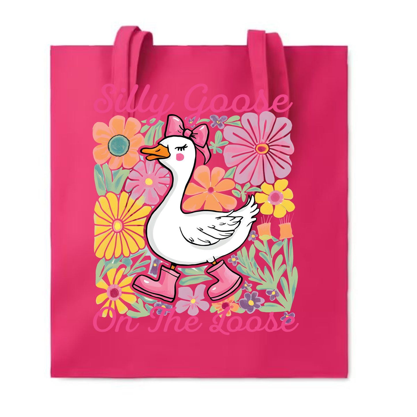 Katoenen Boodschappentas met Vrolijke Print