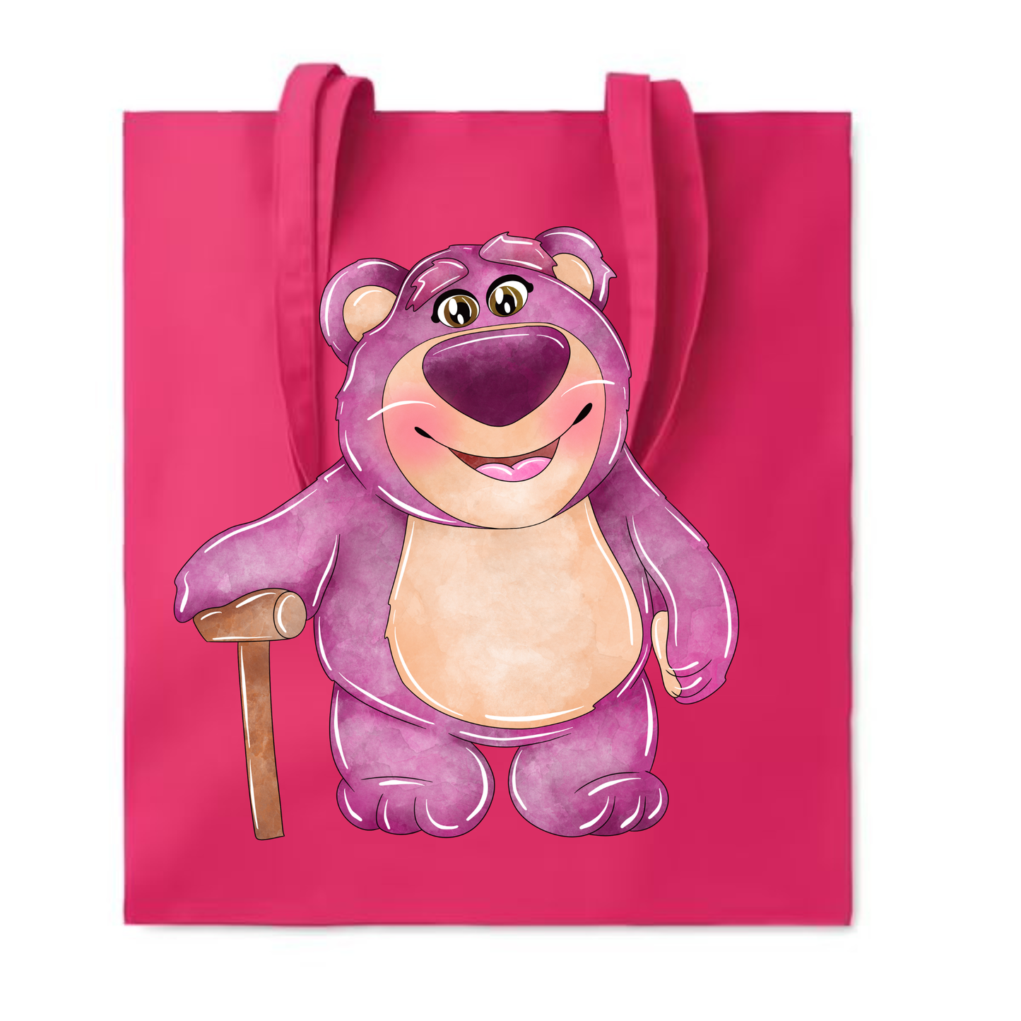 Katoenen Boodschappentas met Vrolijke Print