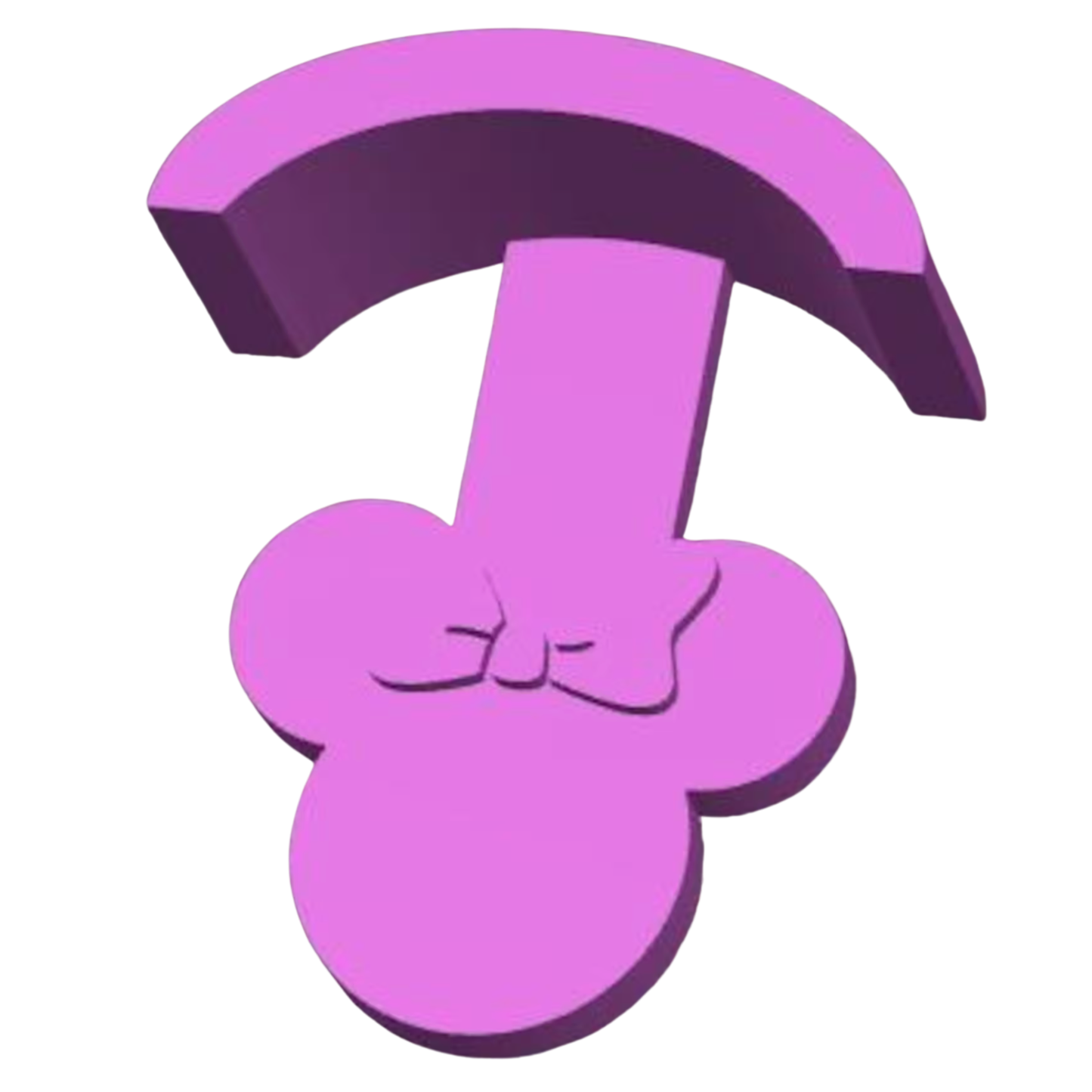 Muurhaak voor Loungefly tas Minnie