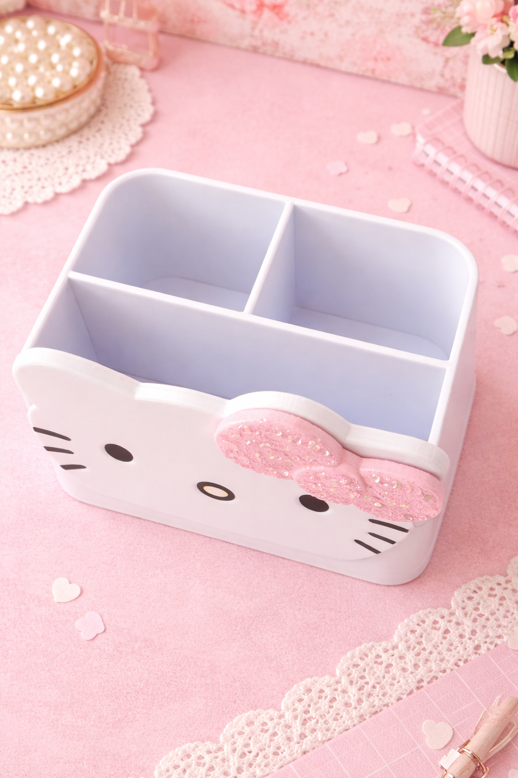 3d Geprinte Hello Kitty Pennenbak
