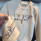 I'm not perfect - Sweater