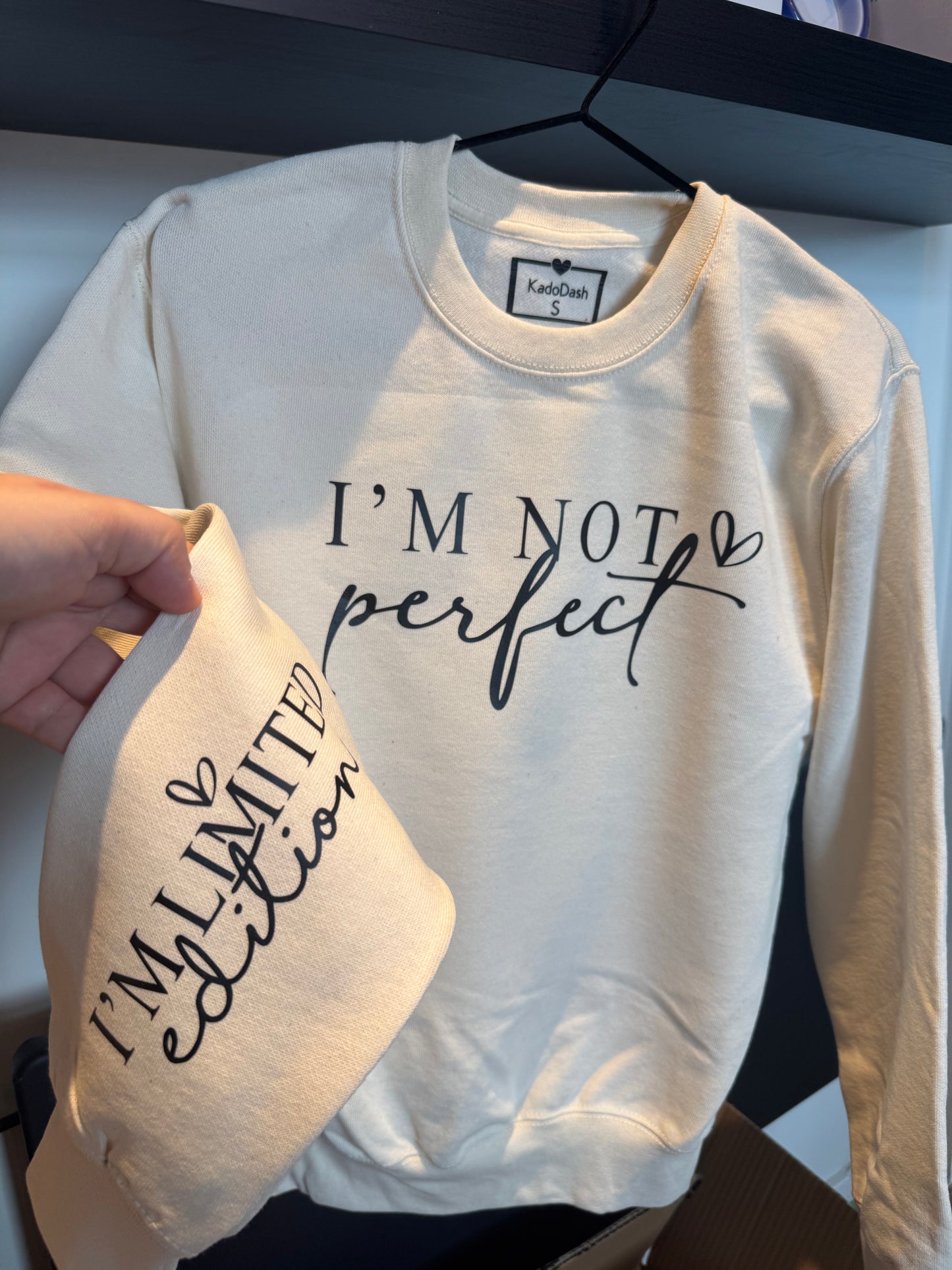 I'm not perfect - Sweater