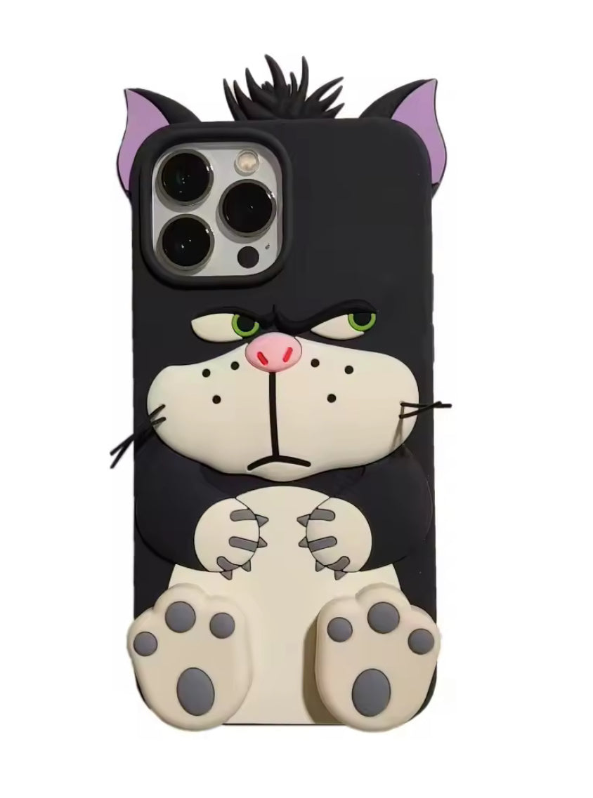 3D Siliconen Telefoonhoesje Lucifer