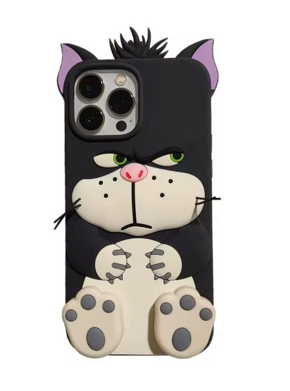 3D Siliconen Telefoonhoesje Lucifer