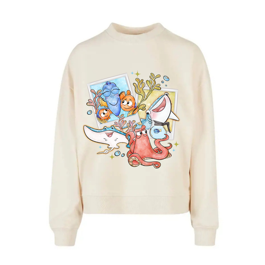 Ocean Friends Clownfish Sweater – Cozy Classic Fit