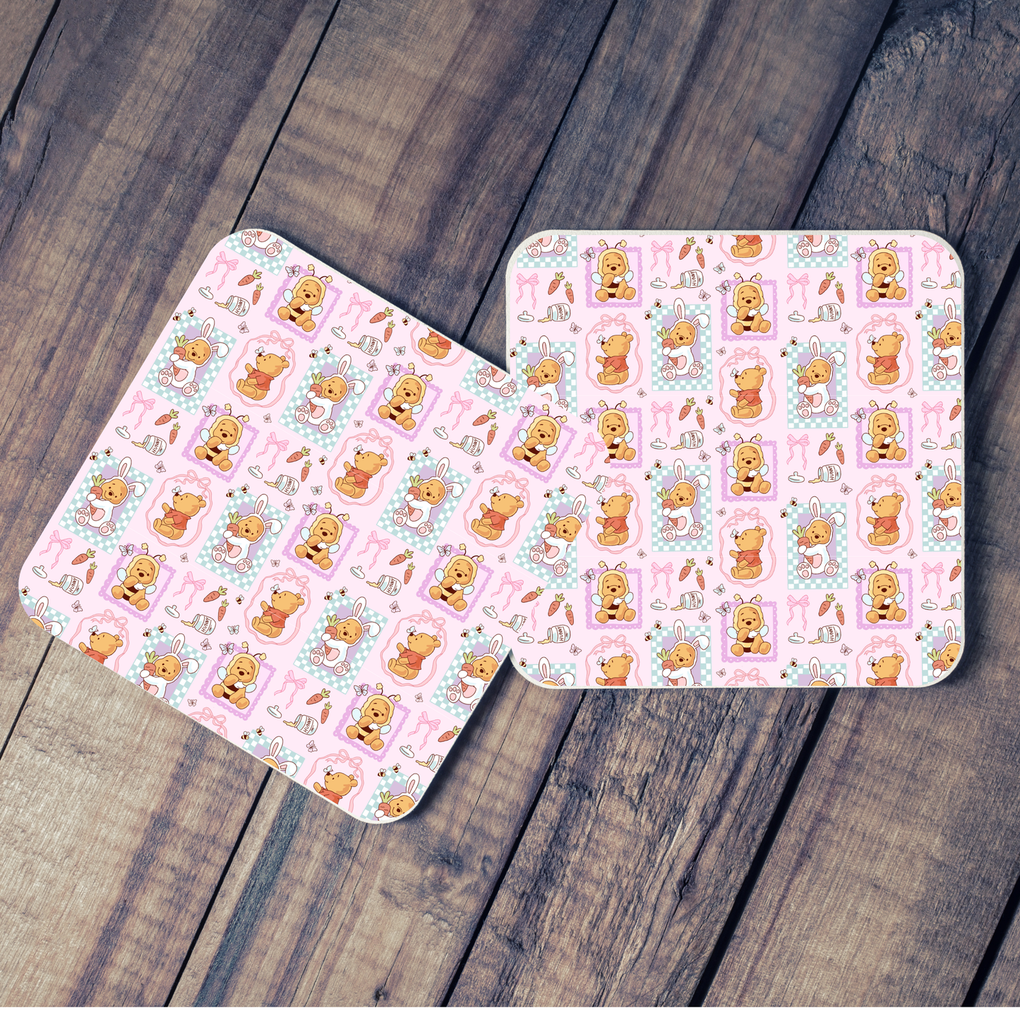 Onderzetters – Pooh (Set van 2)