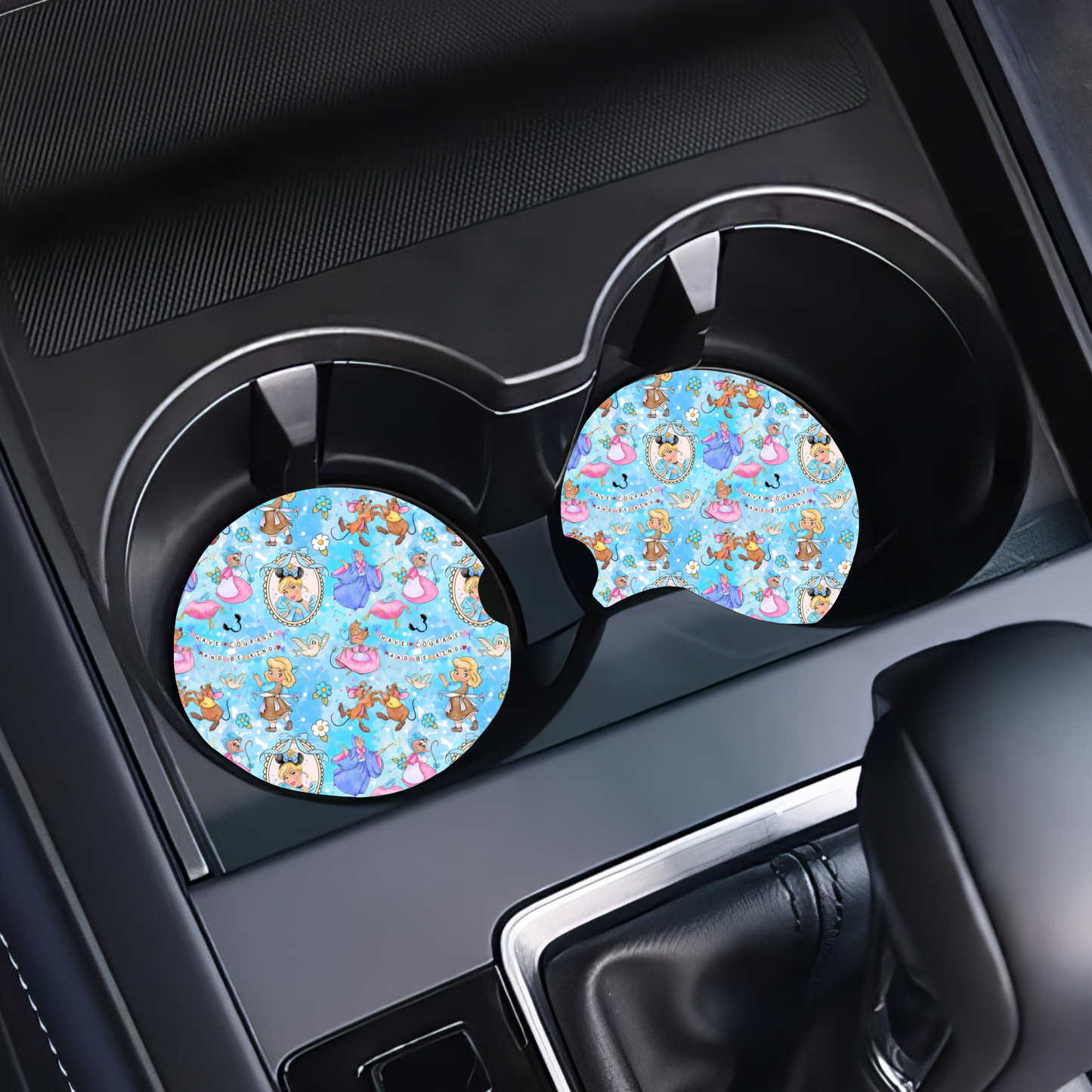 Car Coasters Princess C (Set van 2)