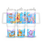 40oz tumbler met handvat - Pooh and Friends