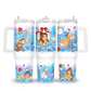 40oz tumbler met handvat - Princess B