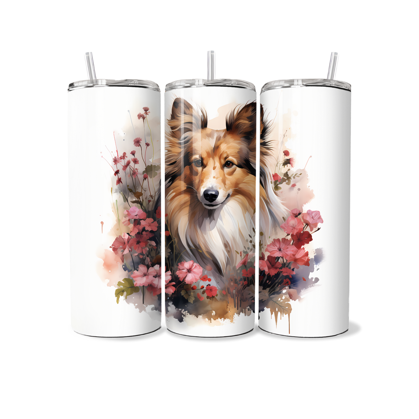 Hund - Shetland Sheepdog - Becher