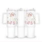 40oz tumbler met handvat - Silly Goose