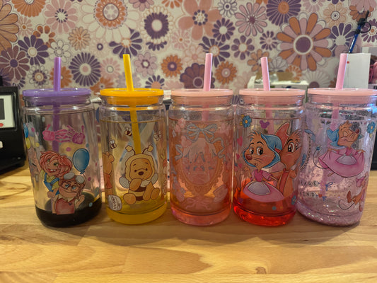 Cute Princess C Snowglobe Cup 16oz