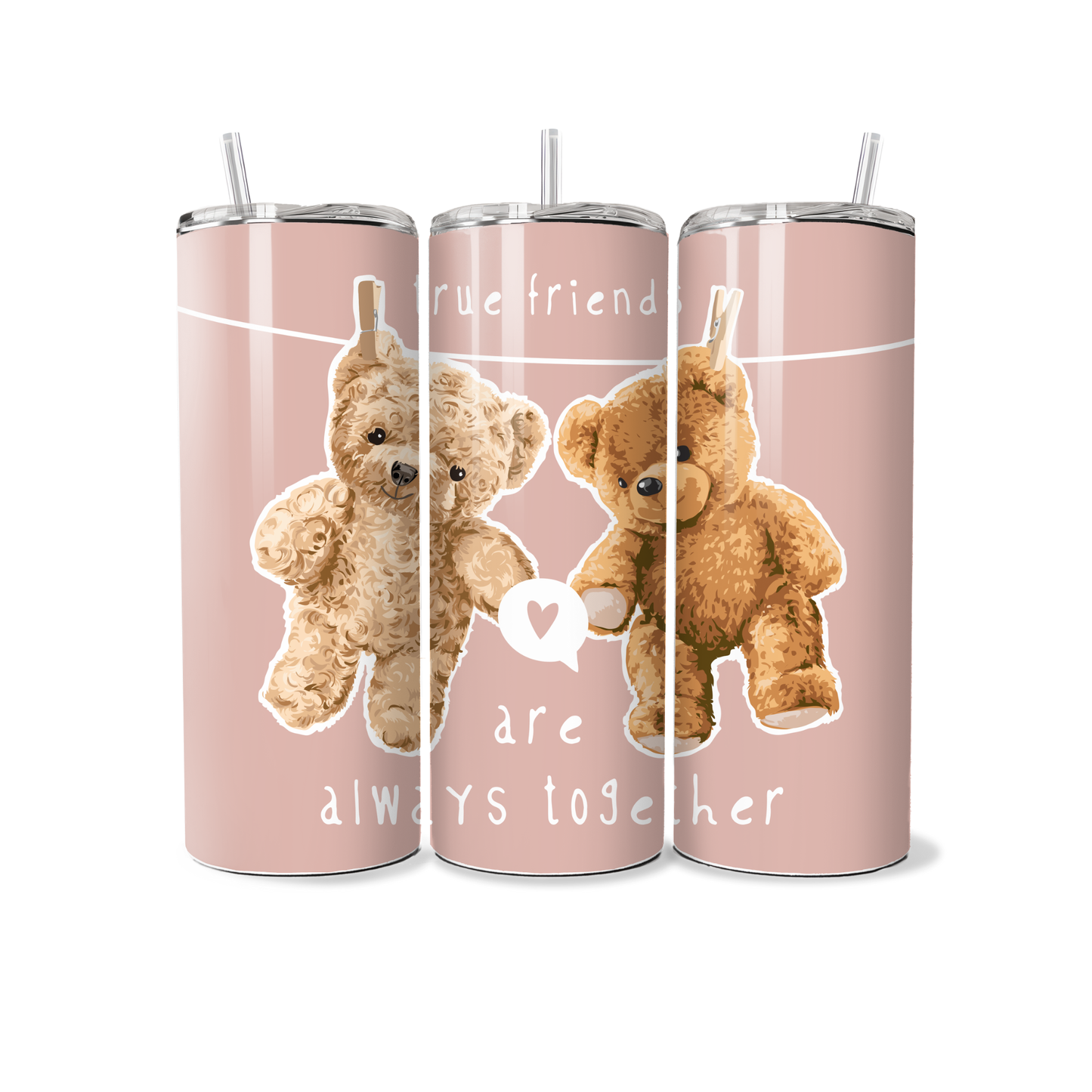 True Friends - Best Friends - Tumbler