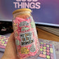 Glazen drinkbeker - My Daily Bible Affirmations