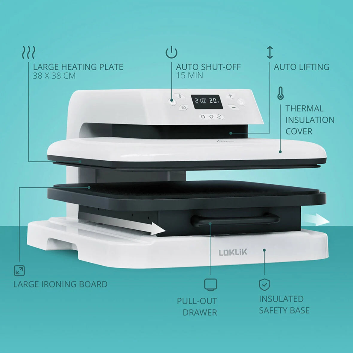 LOKLiK Auto Heat Press