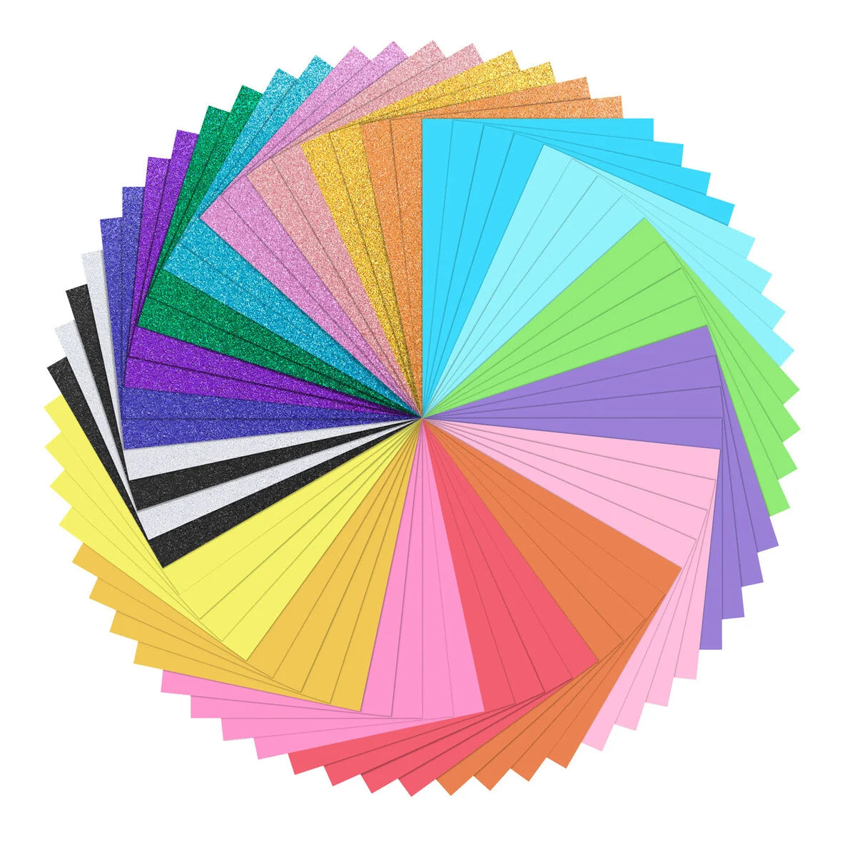 Bundle LOKLiK card paper - 20 colours - 60 sheets